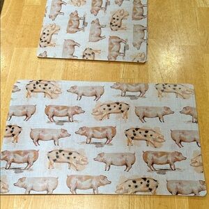 The Spring Shop Farmhouse Pig Placemats Set of 8